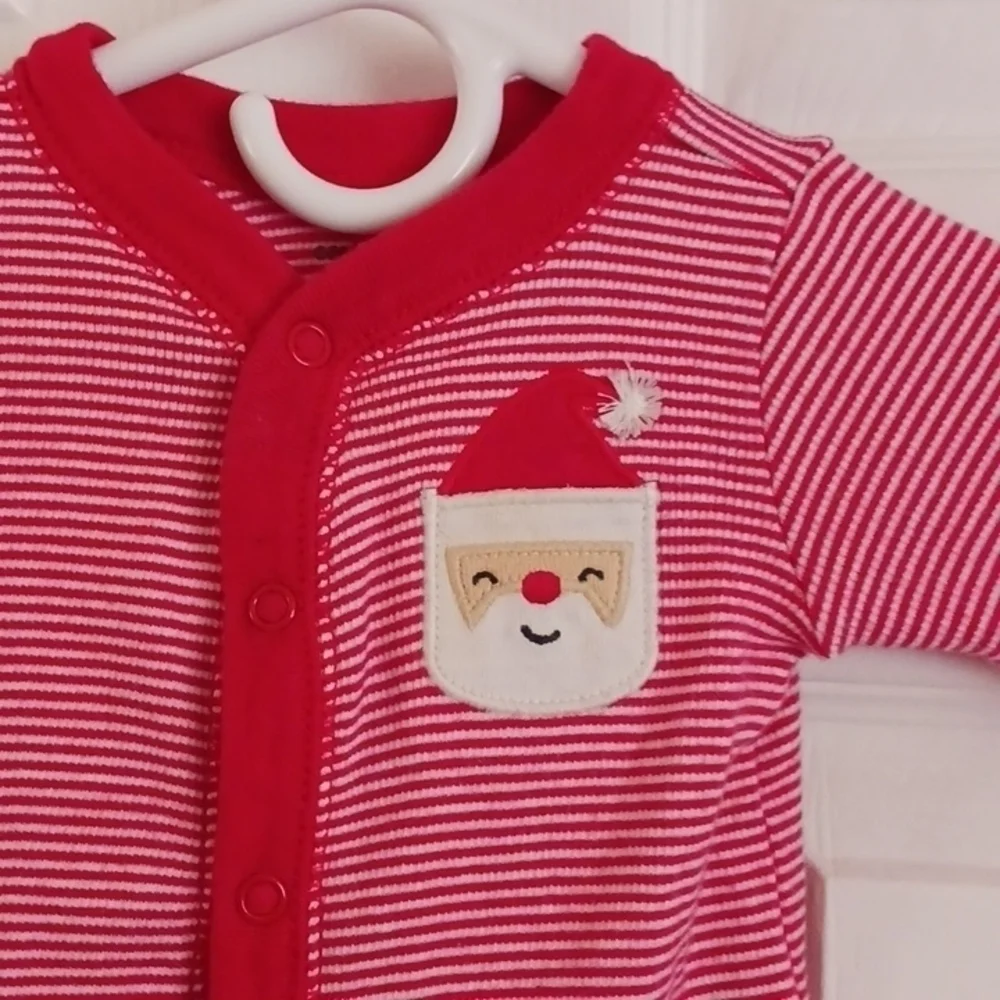 CARTER'S Candy Cane Striped Pajamas